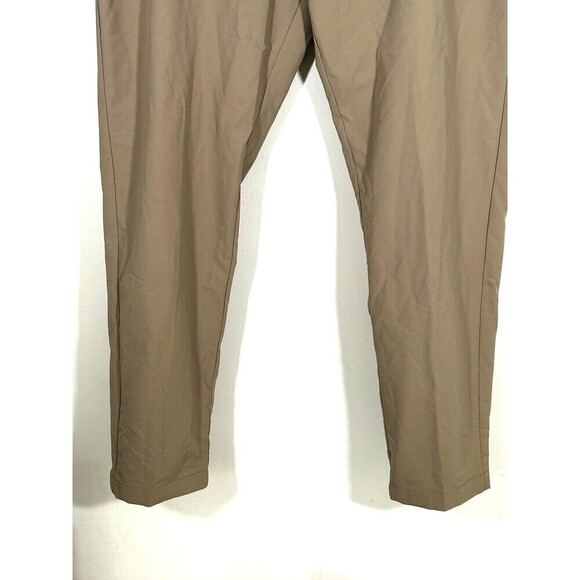 New Banana Republic Men's Stretch Slim Fit Flat Front Pants Khaki 40x32 nwt - Picture 3 of 9
